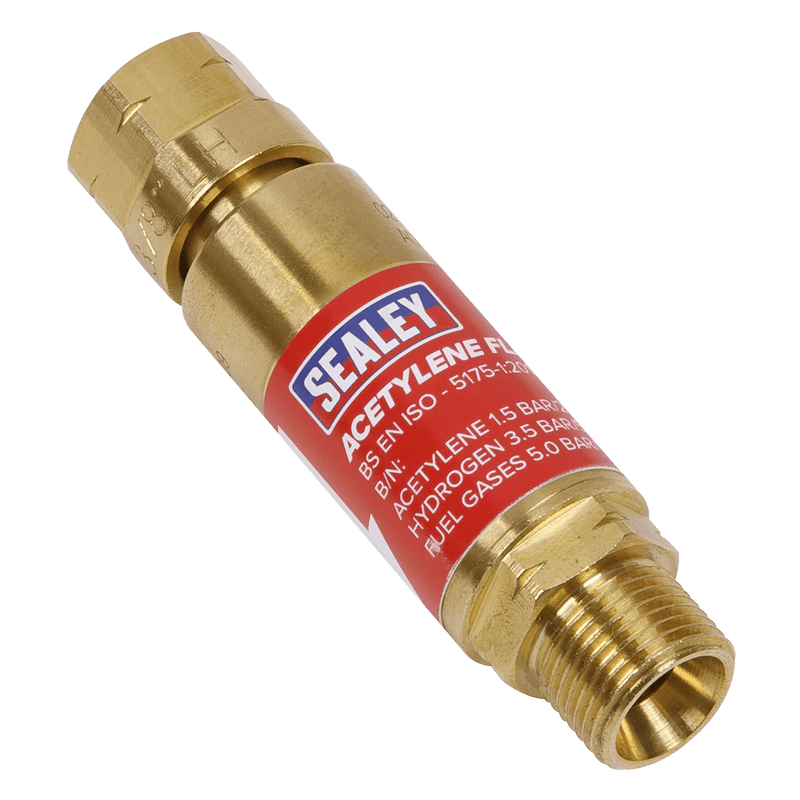 Sealey SGA4/FBA Acetylene Flash Back Arrestor - SGA4/FBA - Sealey Tools UK - Trade Counter Direct