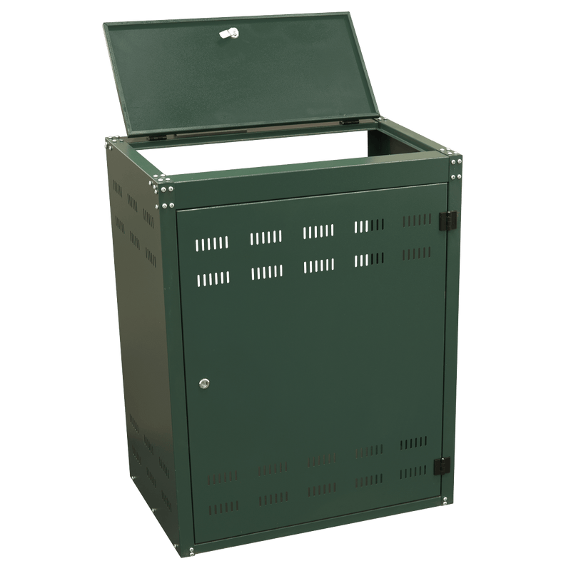 Sealey SGCSC219 Solid Gas Cylinder Safety Cabinet - 2 x 19kg - SGCSC219 - Sealey Tools UK - Trade Counter Direct