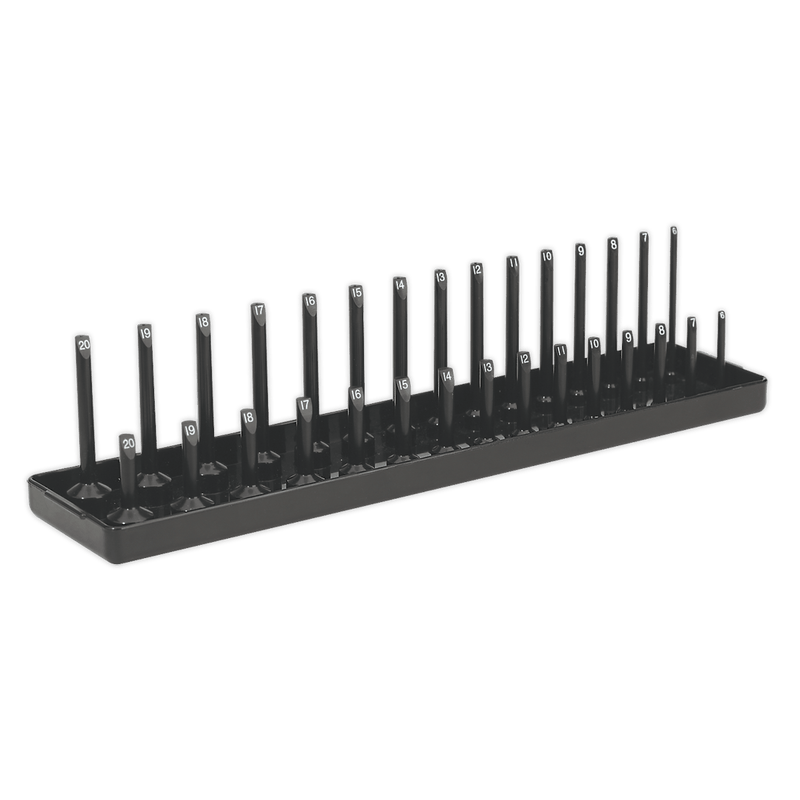 Sealey SH3815 Socket Holder 3/8"Sq Drive 6 - 20mm - SH3815 - Sealey Tools UK - Trade Counter Direct