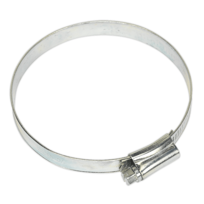 Sealey SHC4 Hose Clip Zinc Plated Ø70 - 89mm Pack of 10 - SHC4 - Sealey Tools UK - Trade Counter Direct
