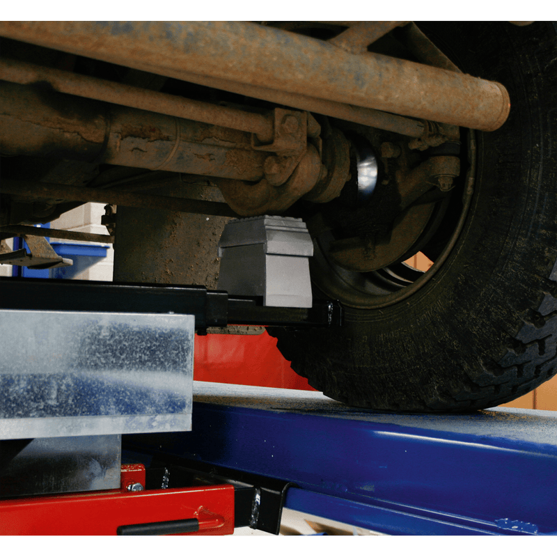 Sealey SJBEX200 Jacking Beam 2tonne with Arm Extenders & Flat Roller Supports - Jacking Beams - SLY-11257 - Sealey Tools UK - Trade Counter Direct
