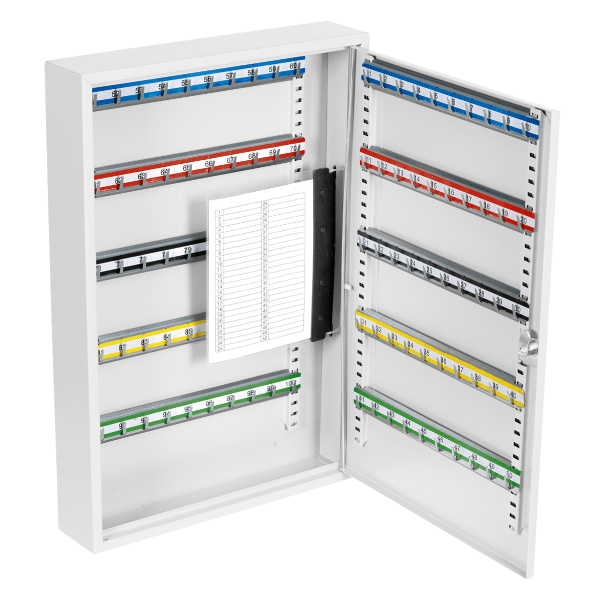 Sealey SKC100 Key Cabinet 100 Key Capacity - SKC100 - Sealey Tools UK - Trade Counter Direct