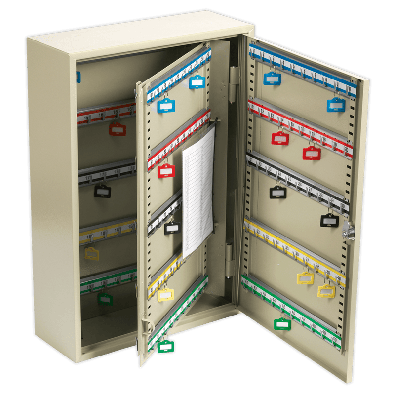 Sealey SKC200 Key Cabinet 200 Key Capacity - SKC200 - Sealey Tools UK - Trade Counter Direct