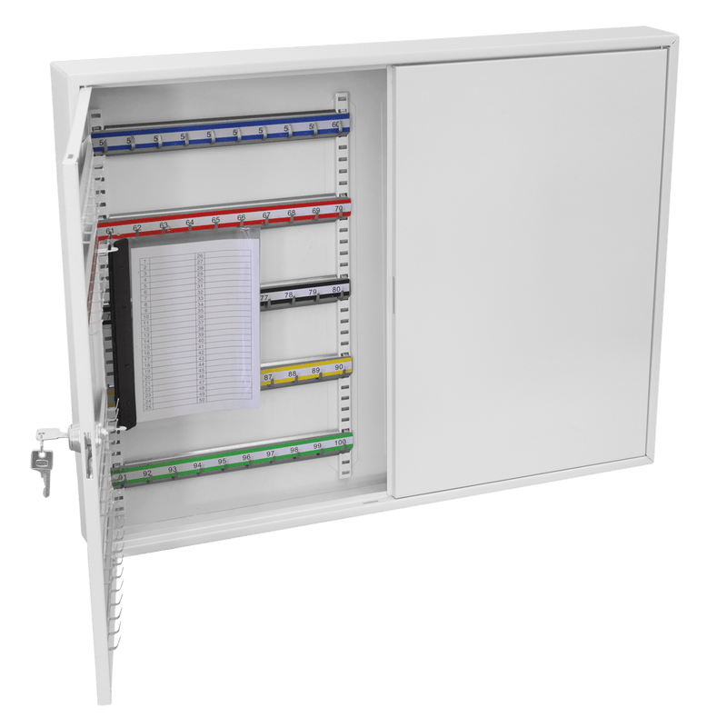Sealey SKC200W Wide Key Cabinet 200 Key Capacity - SKC200W - Sealey Tools UK - Trade Counter Direct