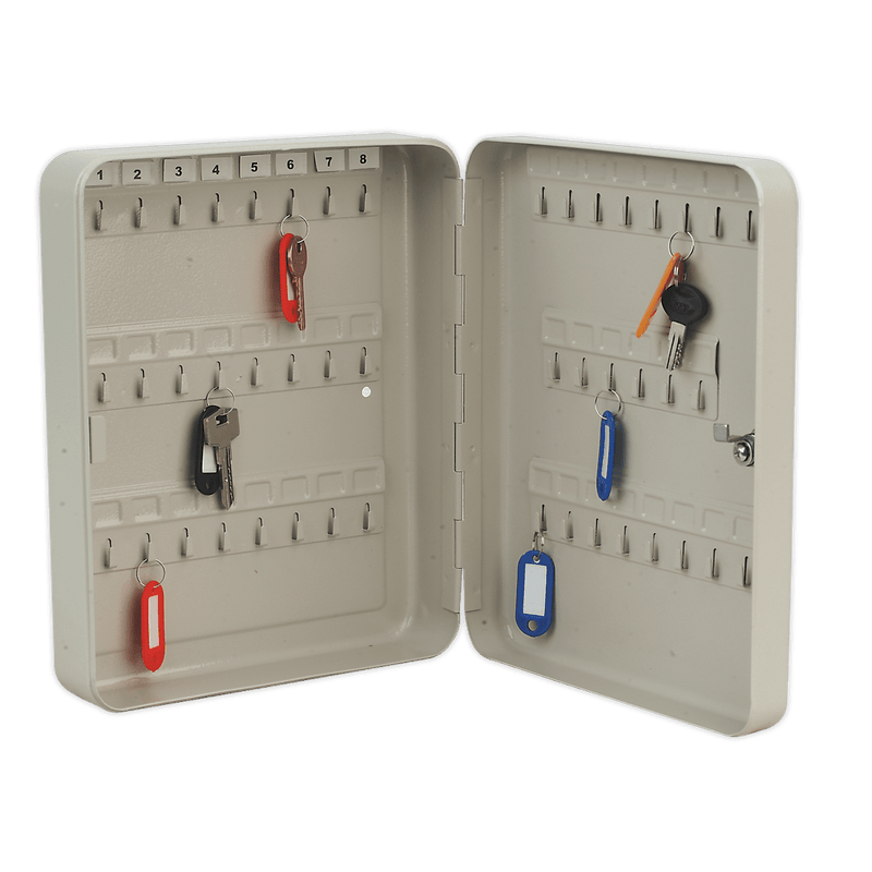 Sealey SKC45 Key Cabinet with 45 Key Tags - SKC45 - Sealey Tools UK - Trade Counter Direct
