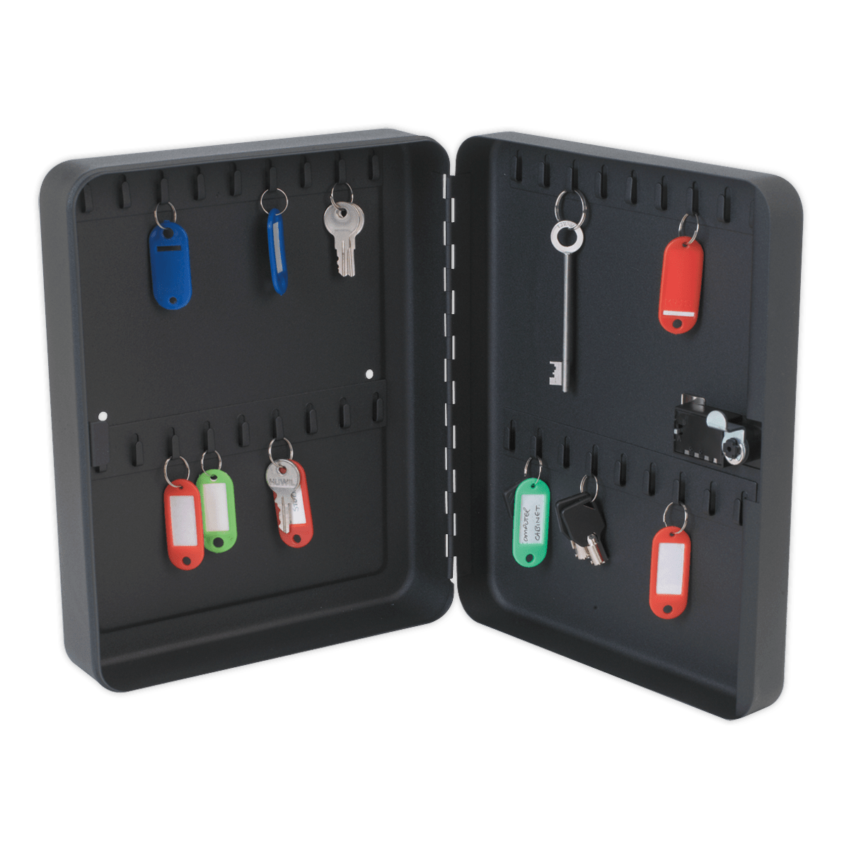 Sealey SKC836 Key Cabinet with Tumbler Lock 36 Key Capacity - SKC836 - Sealey Tools UK - Trade Counter Direct