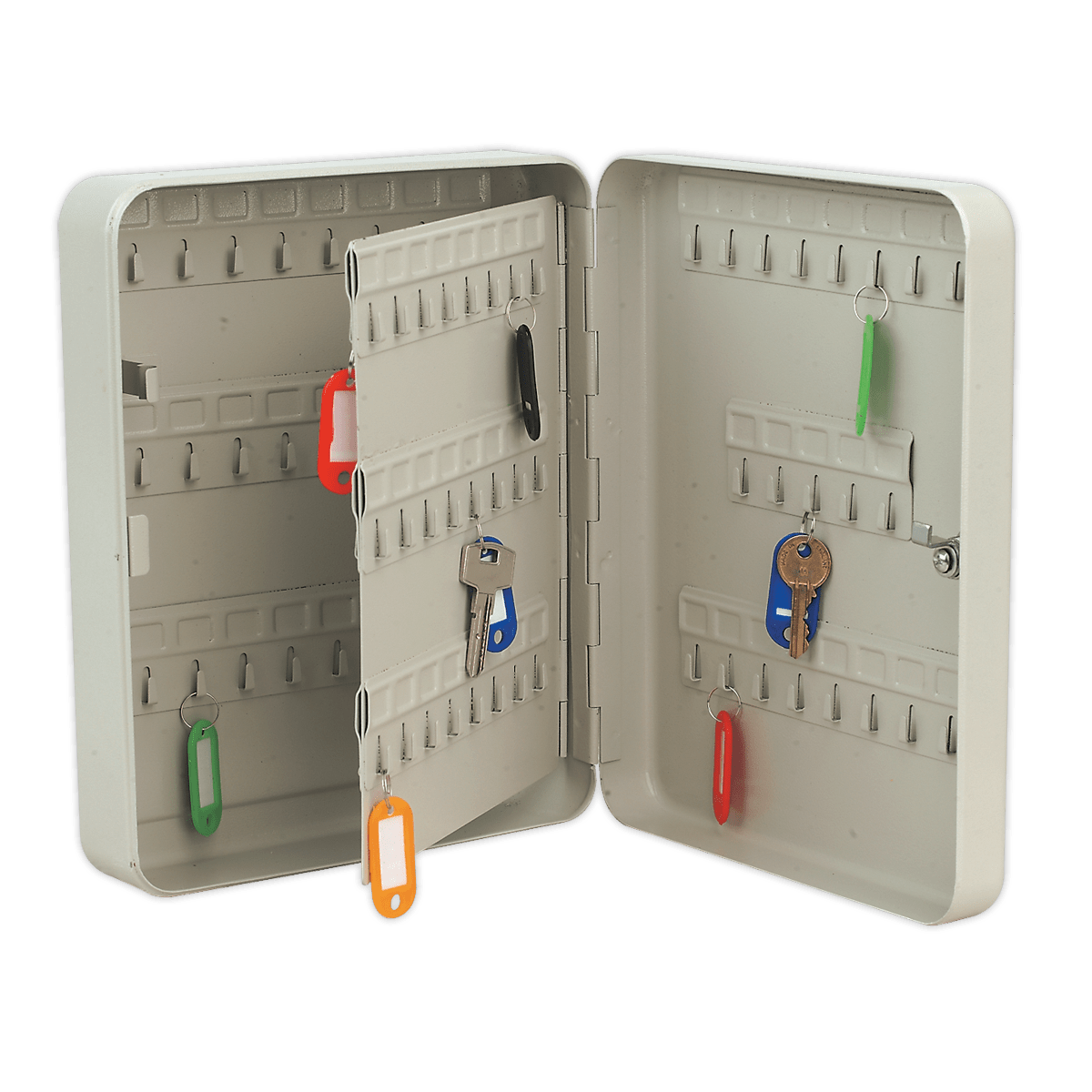 Sealey SKC93 Key Cabinet with 93 Key Tags - SKC93 - Sealey Tools UK - Trade Counter Direct