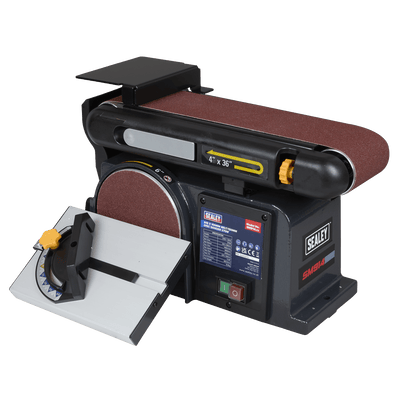 Sealey SM914 915 x 100mm Belt/150mm Disc Sander 370W/230V - SM914 - Sealey Tools UK - Trade Counter Direct