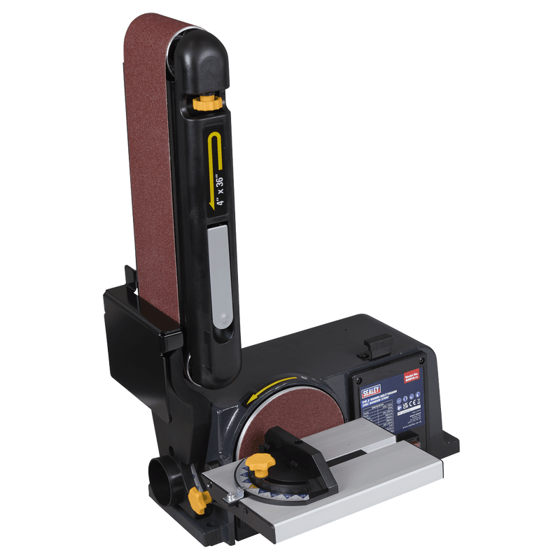 Sealey SM914 915 x 100mm Belt/150mm Disc Sander 370W/230V - SM914 - Sealey Tools UK - Trade Counter Direct
