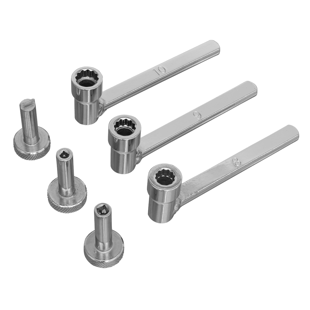 Sealey SMC24 Tappet Adjustment Tool Set 6pc - SMC24 - Sealey Tools UK - Trade Counter Direct