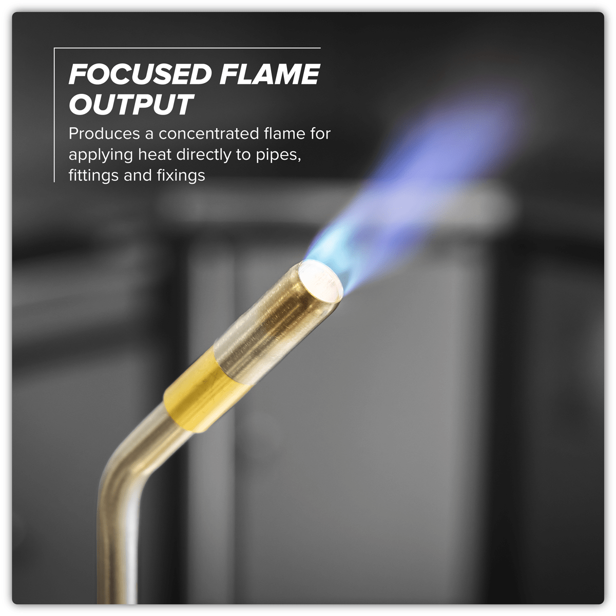 Sealey SMGT02 Industrial MAPP & Propane Gas Brazing Torch - SMGT02 - Sealey Tools UK - Trade Counter Direct