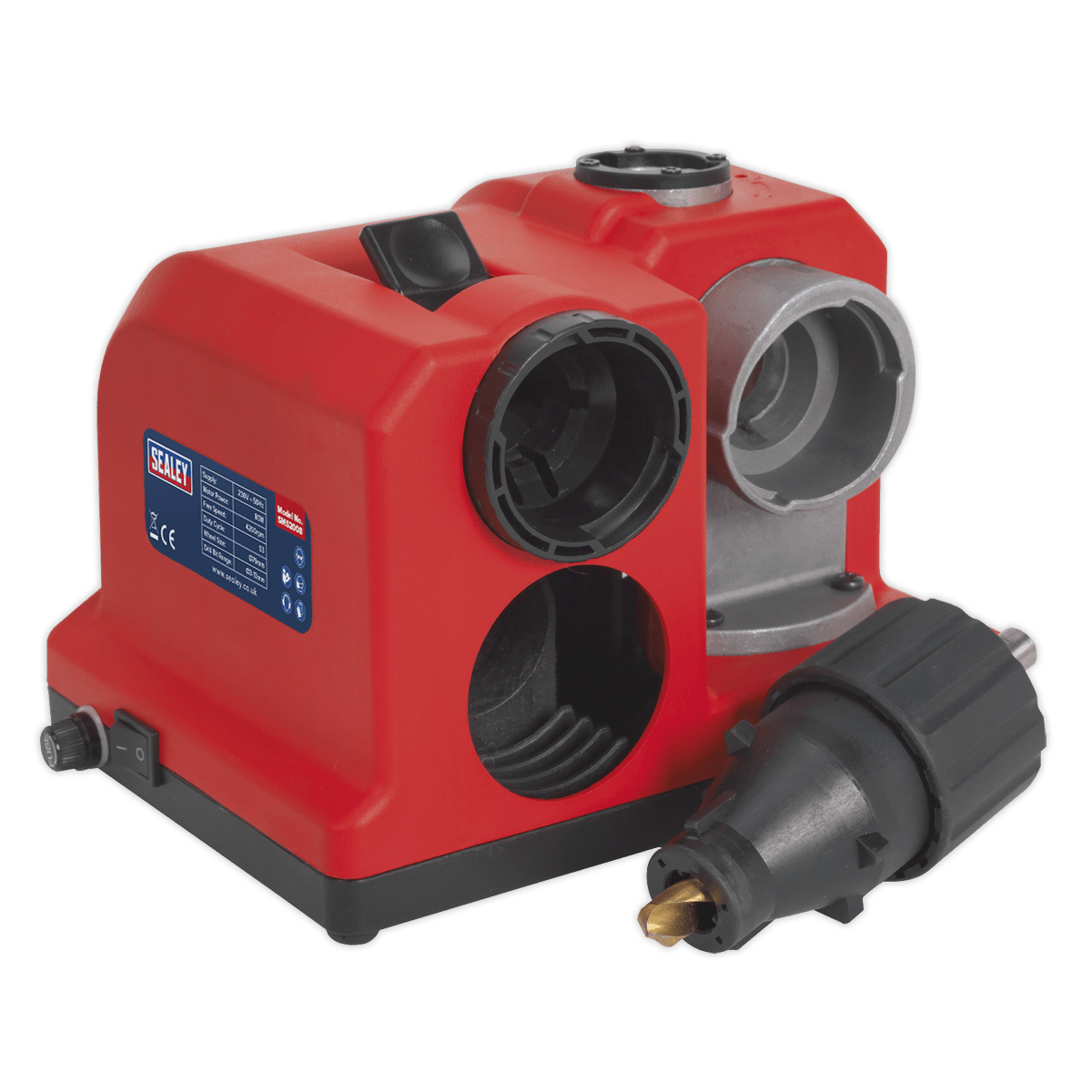 Sealey SMS2008 Drill Bit Sharpener - Benchtop 80W - SMS2008 - Sealey Tools UK - Trade Counter Direct