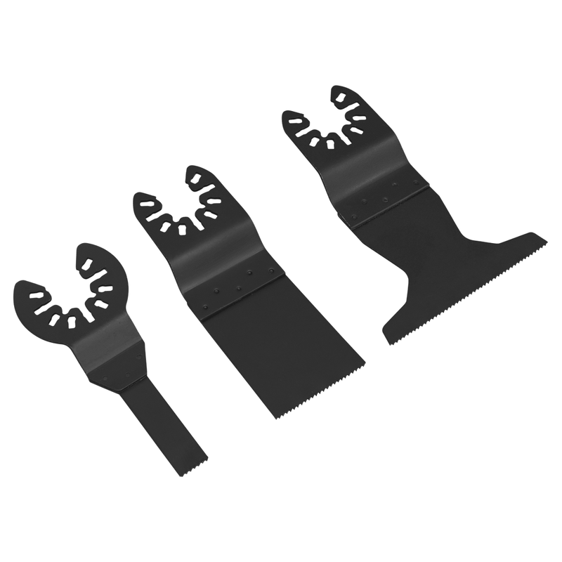 Sealey SMTC3 Multi-Tool Universal Cutting Blade Set 3pc - SMTC3 - Sealey Tools UK - Trade Counter Direct