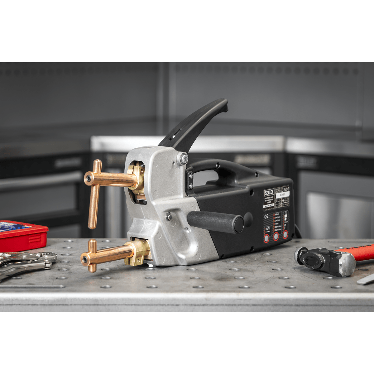 Sealey SR123 Spot Welder with Digital Timer - SR123 - Sealey Tools UK - Trade Counter Direct