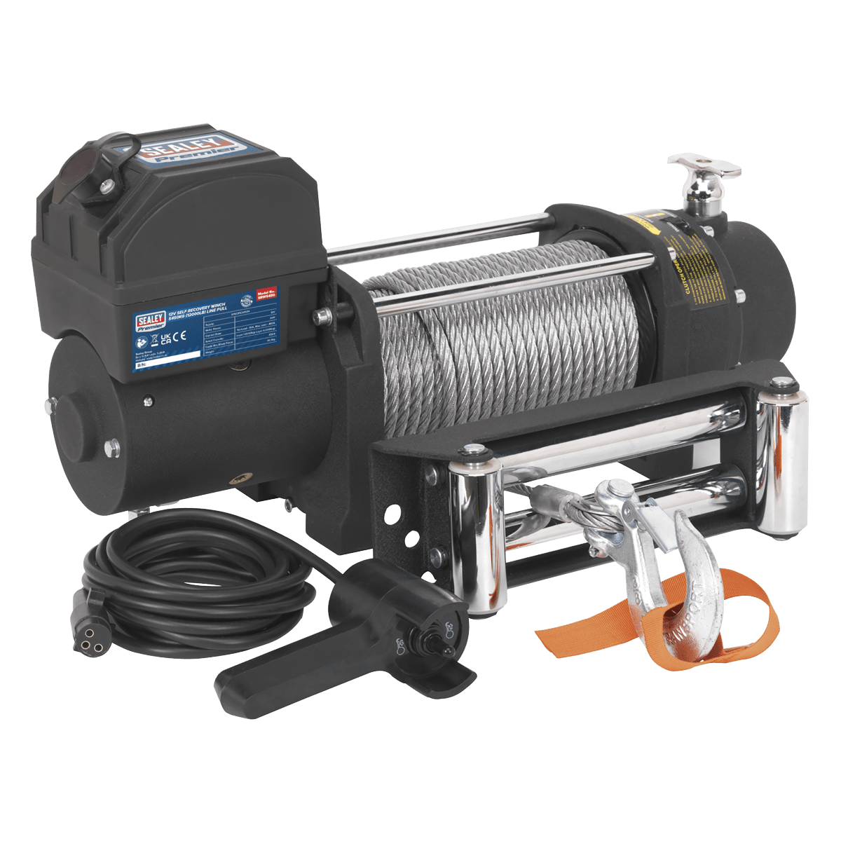 Sealey SRW5450KIT Self - Recovery Wireless Winch SRW5450 Combo Kit - SRW5450KIT - Sealey Tools UK - Trade Counter Direct