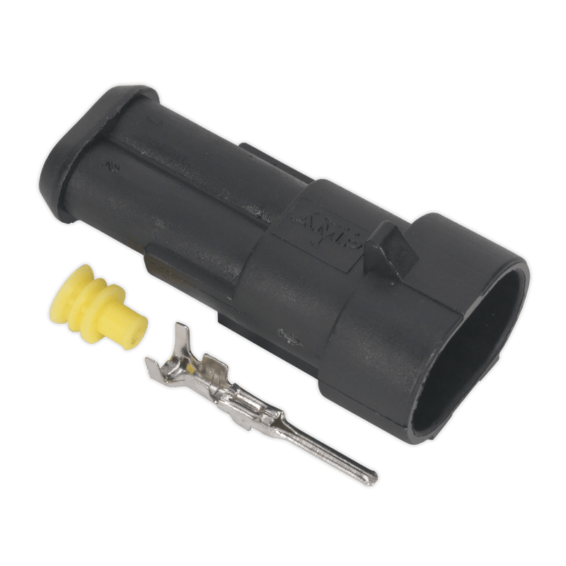 Sealey SSC2M Superseal Male Connector 2 - Way Pack of 5 - SSC2M - Sealey Tools UK - Trade Counter Direct