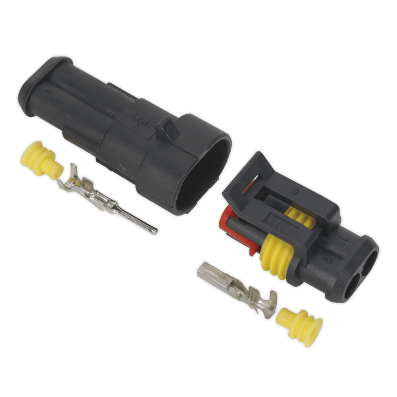 Sealey SSC2MF Superseal Male & Female Connector 2 - Way 1pr - SSC2MF - Sealey Tools UK - Trade Counter Direct