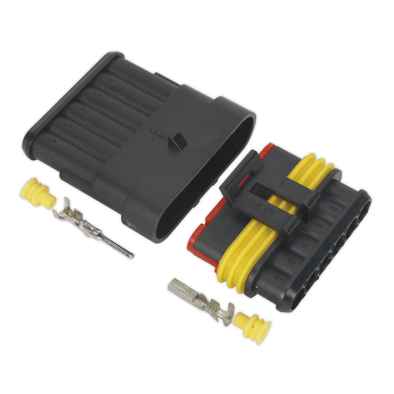Sealey SSC6MF Superseal Male & Female Connector 6 - Way - SSC6MF - Sealey Tools UK - Trade Counter Direct