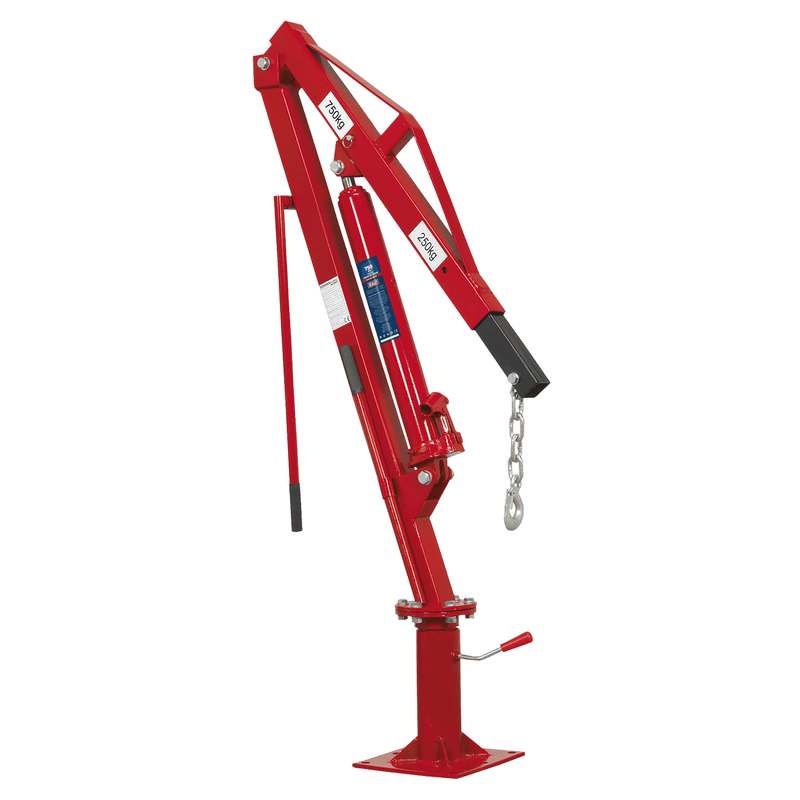 Sealey SSC750 Static Mounted Crane 750kg - SSC750 - Sealey Tools UK - Trade Counter Direct