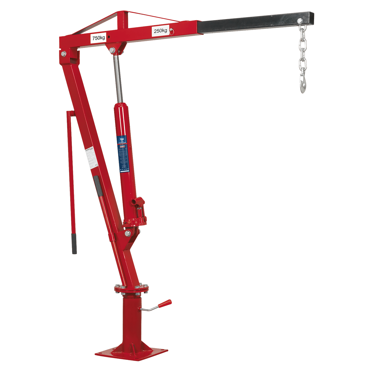 Sealey SSC750 Static Mounted Crane 750kg - SSC750 - Sealey Tools UK - Trade Counter Direct
