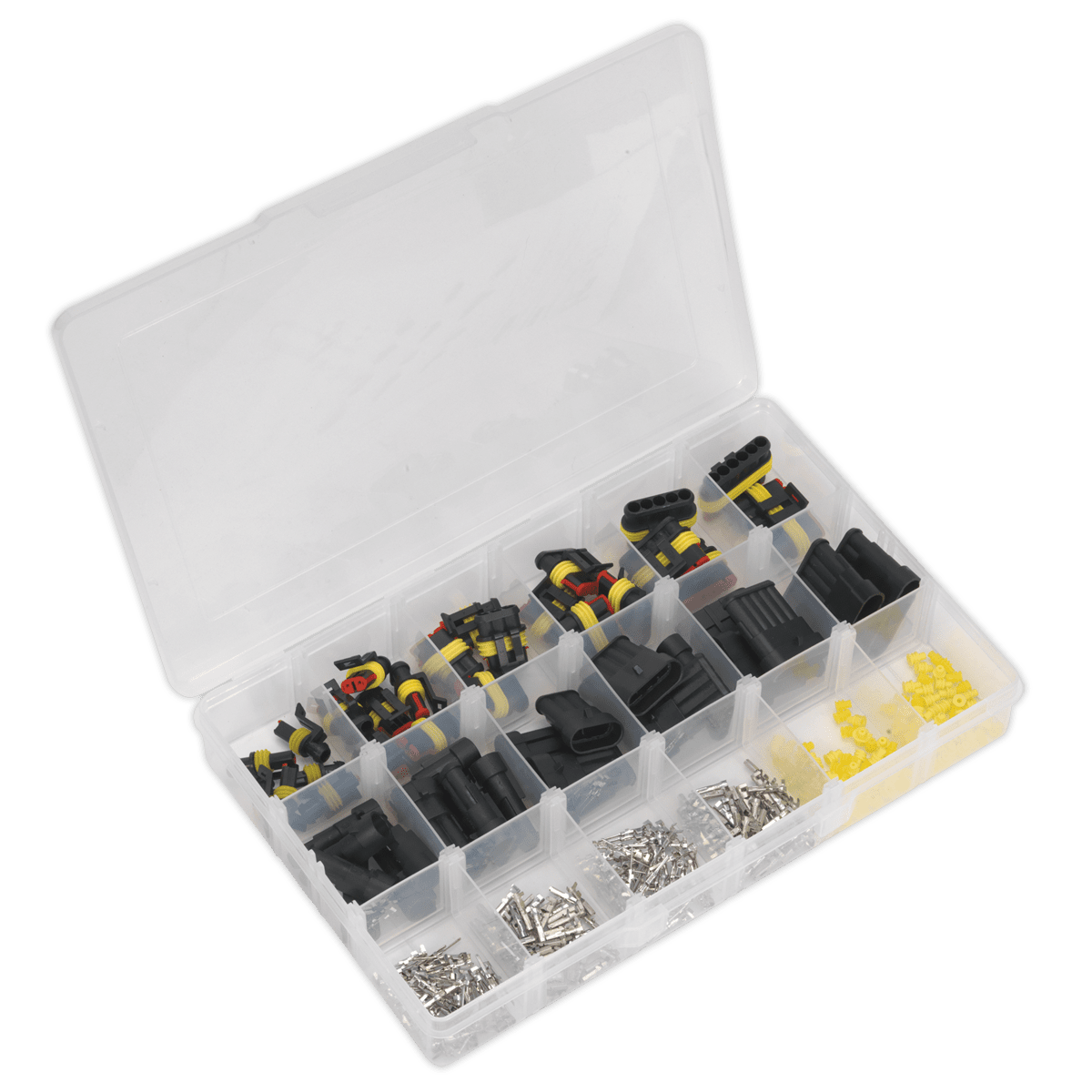 Sealey SSCSET1 Superseal Male & Female Connector Assortment 350pc - SSCSET1 - Sealey Tools UK - Trade Counter Direct