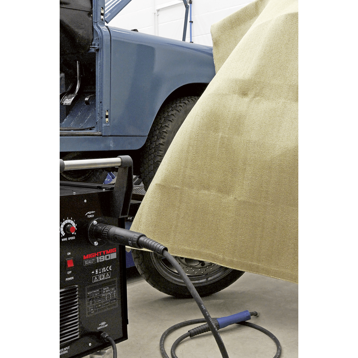 Sealey SSP233 Fibreglass Sparkproof Welding Blanket 2000 x 1000mm - SSP233 - Sealey Tools UK - Trade Counter Direct
