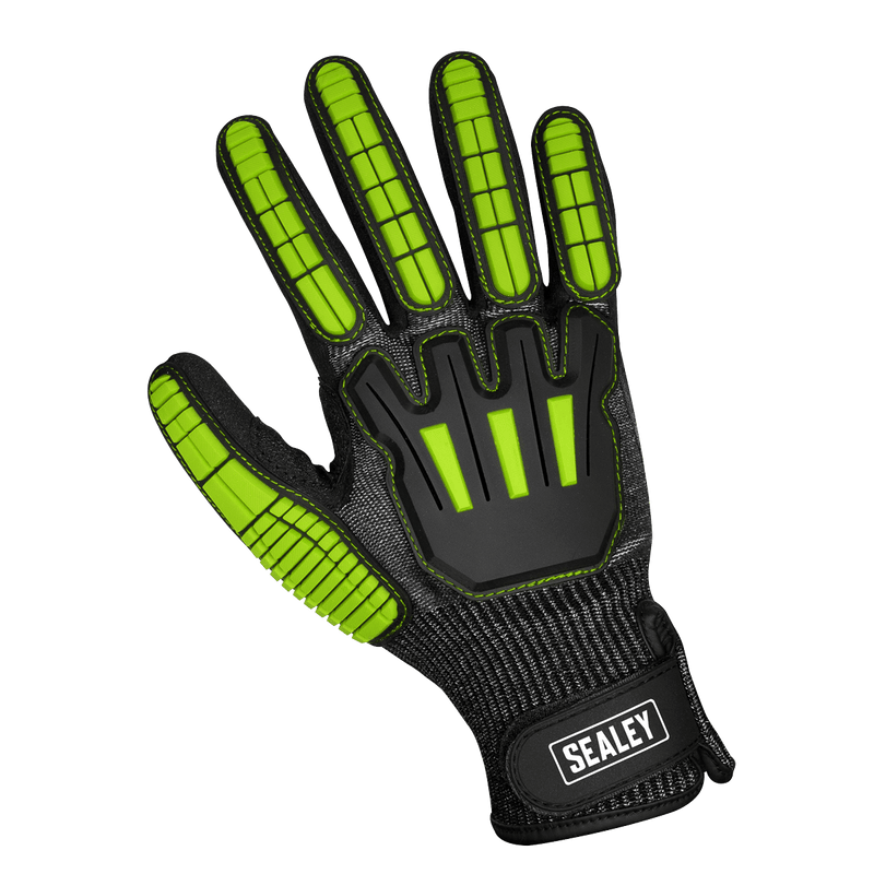 Sealey SSP39XL Cut & Impact Resistant Gloves, X-Large - Pair - SSP39XL - Sealey Tools UK - Trade Counter Direct