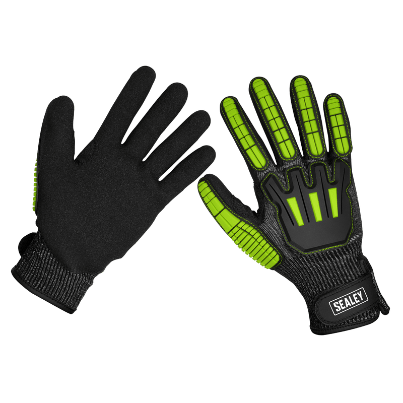 Sealey SSP39XL Cut & Impact Resistant Gloves, X-Large - Pair - SSP39XL - Sealey Tools UK - Trade Counter Direct