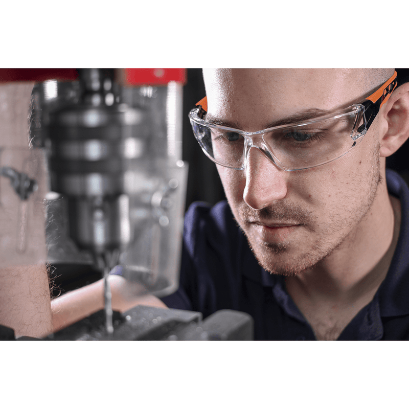 Sealey SSP66 Worksafe® Safety Spectacles - Clear Lens - SSP66 - Sealey Tools UK - Trade Counter Direct