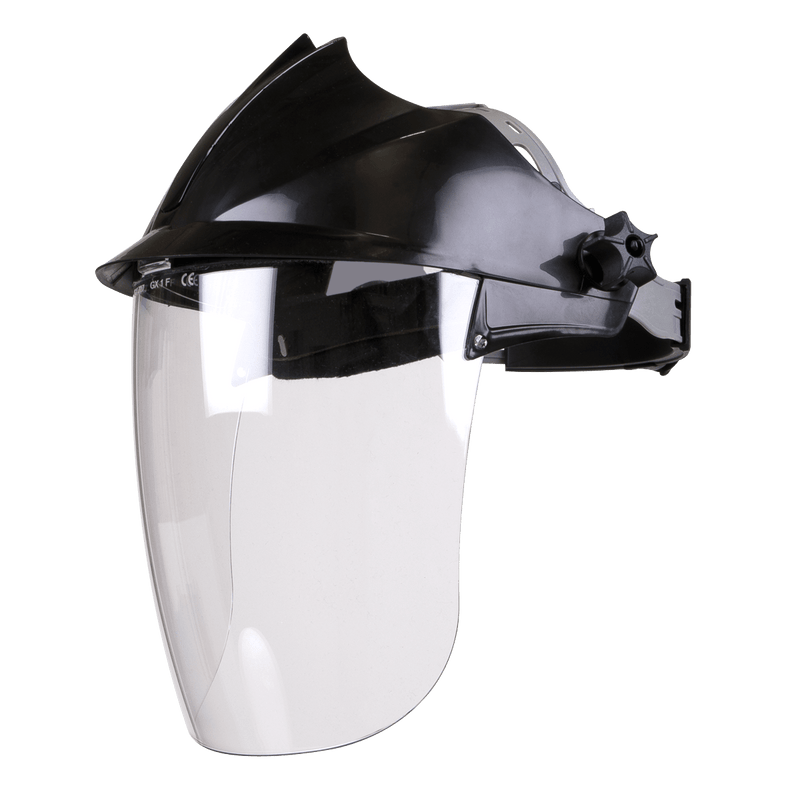 Sealey SSP78 Worksafe® Deluxe Brow Guard with Aspherical Polycarbonate Full Face Shield - SSP78 - Sealey Tools UK - Trade Counter Direct
