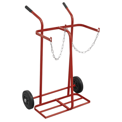 Sealey ST28/B Double Gas Cylinder Trolley - ST28/B - Sealey Tools UK - Trade Counter Direct