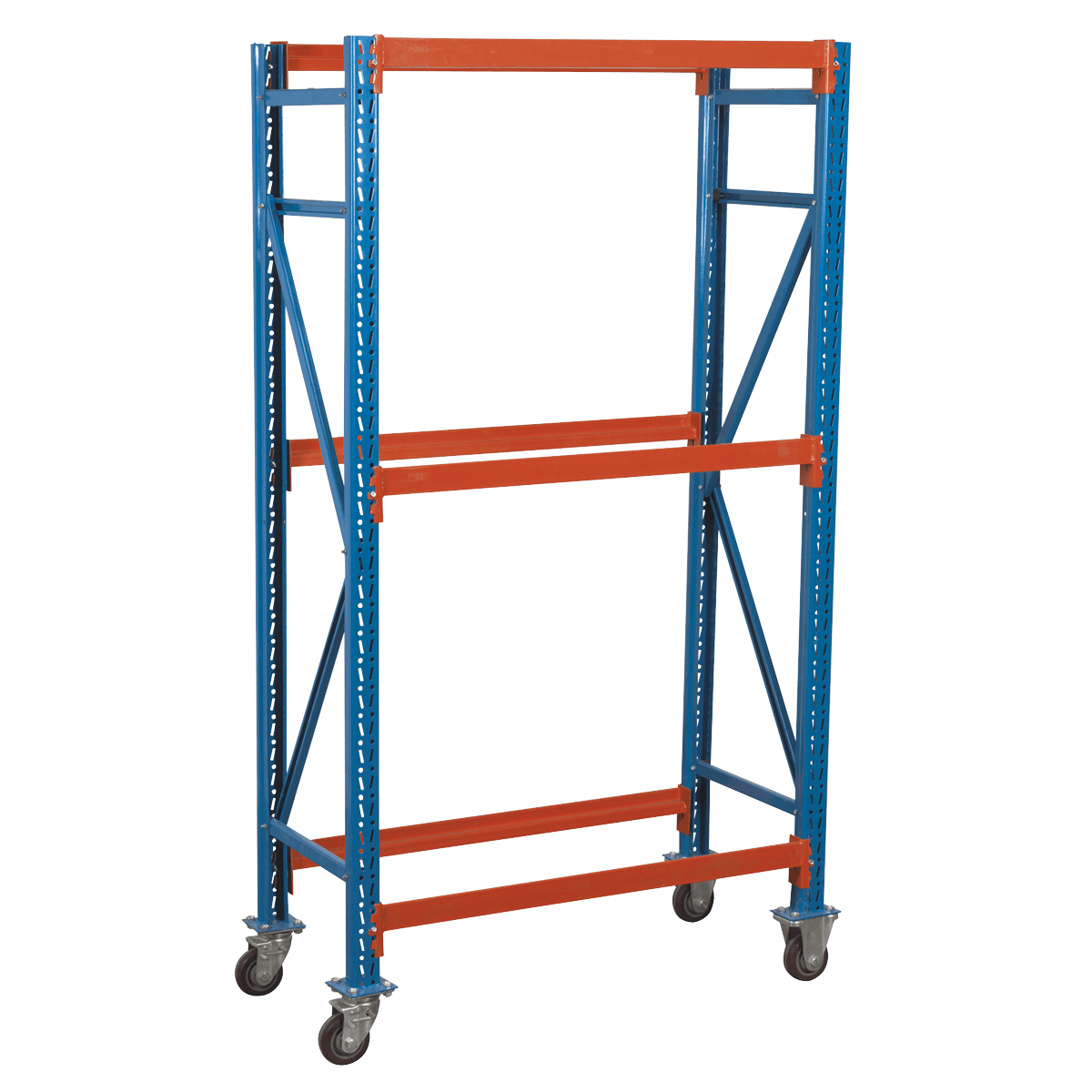 Sealey STR007 2-Level Mobile Tyre Rack 200kg Capacity Per Level - STR007 - Sealey Tools UK - Trade Counter Direct