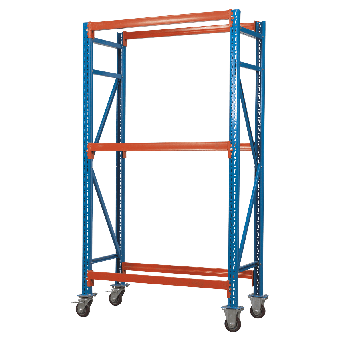 Sealey STR007 2-Level Mobile Tyre Rack 200kg Capacity Per Level - STR007 - Sealey Tools UK - Trade Counter Direct