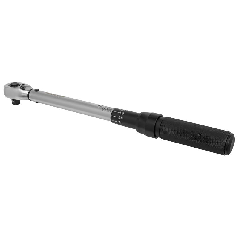 Sealey STW400 Torque Wrench Micrometer Style 40 - 210Nm 1/2"Sq Drive - STW400 - Sealey Tools UK - Trade Counter Direct