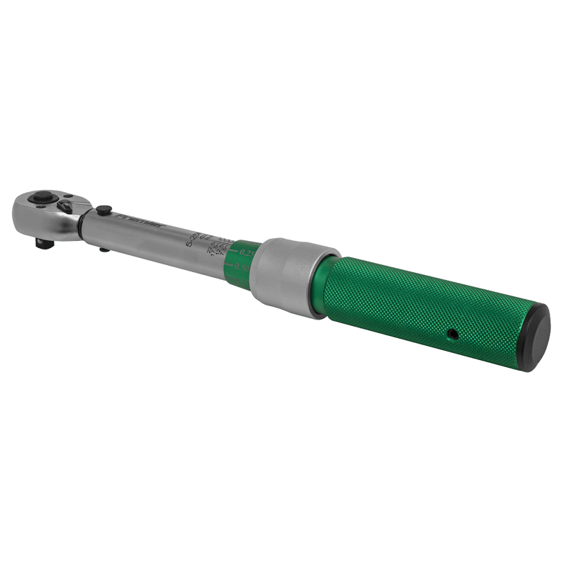 Sealey STW901 Torque Wrench Micrometer Style 1/4"Sq Drive 5 - 25Nm - Calibrated - STW901 - Sealey Tools UK - Trade Counter Direct
