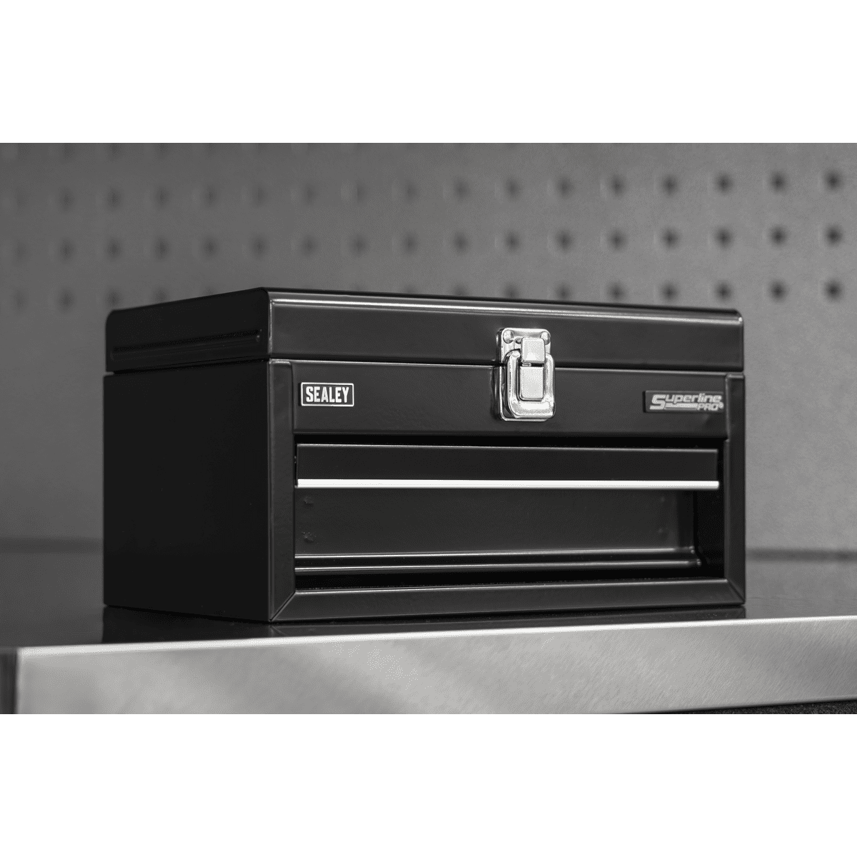 Sealey Superline Pro® Mini Toolbox with Drawer - Black - APMTB2 - APMTB2 - Sealey Tools UK - Trade Counter Direct