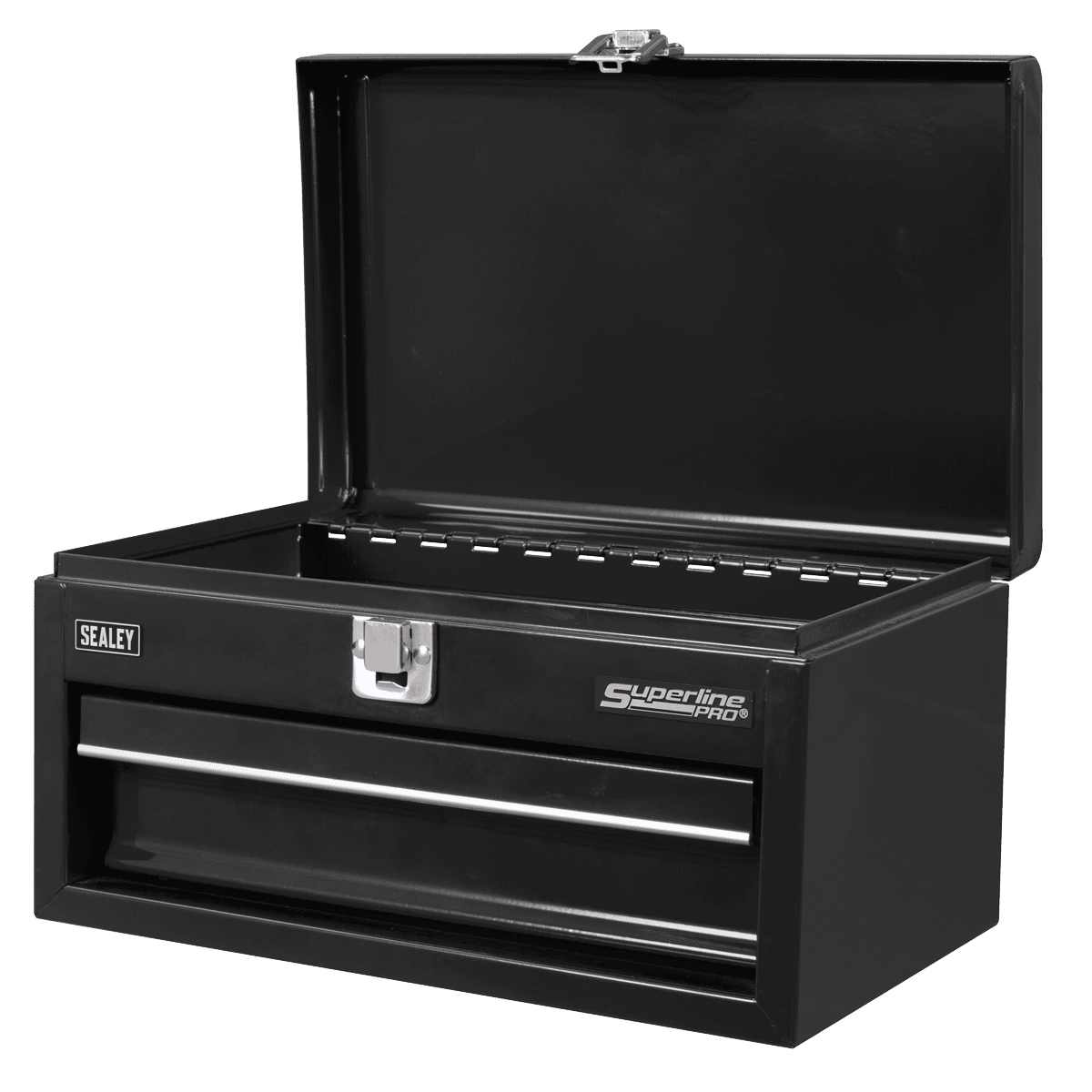 Sealey Superline Pro® Mini Toolbox with Drawer - Black - APMTB2 - APMTB2 - Sealey Tools UK - Trade Counter Direct