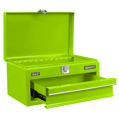 Sealey Superline Pro® Mini Toolbox with Drawer - Green - APMTB3 - APMTB3 - Sealey Tools UK - Trade Counter Direct