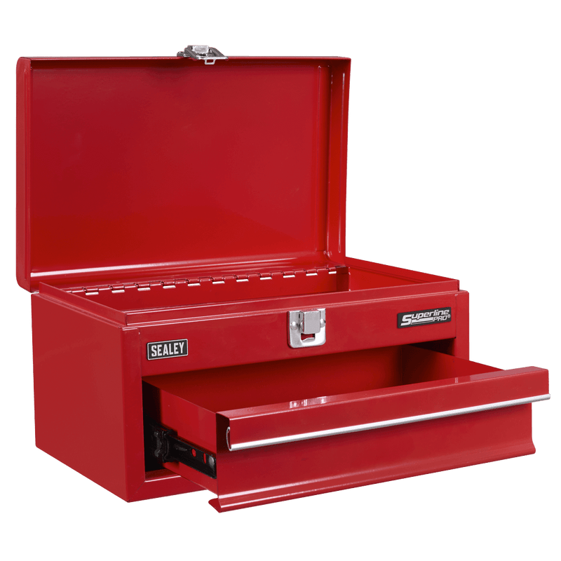 Sealey Superline Pro® Mini Toolbox with Drawer - Red - APMTB1 - APMTB1 - Sealey Tools UK - Trade Counter Direct