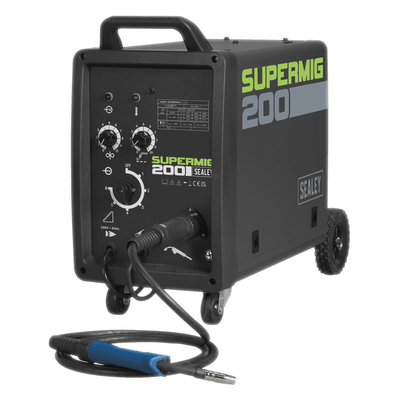 Sealey SUPERMIG200 200A Professional MIG Welder with Binzel® Euro Torch - SUPERMIG200 - Sealey Tools UK - Trade Counter Direct