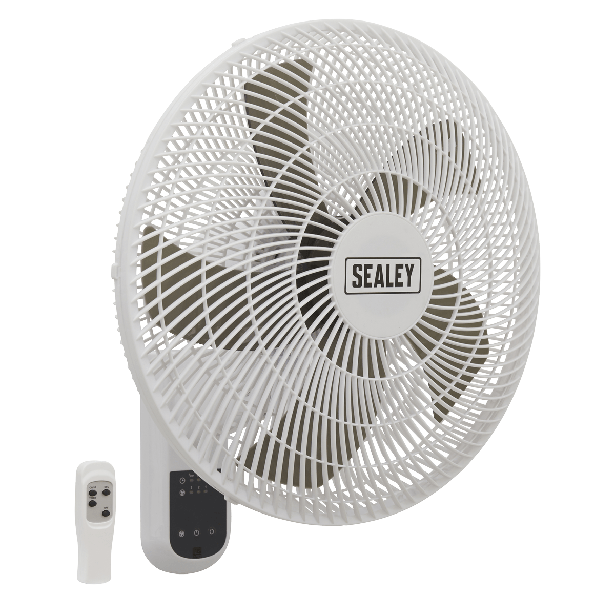 Sealey SWF18WR Wall Fan 3 - Speed 18" with Remote Control 230V - SWF18WR - Sealey Tools UK - Trade Counter Direct