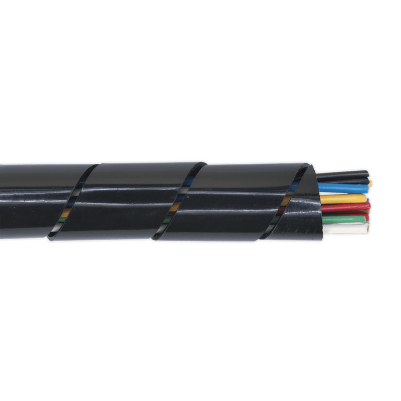 Sealey SWS2244 Spiral Wrap Cable Sleeving Ø22 - 44mm 10m - SWS2244 - Sealey Tools UK - Trade Counter Direct