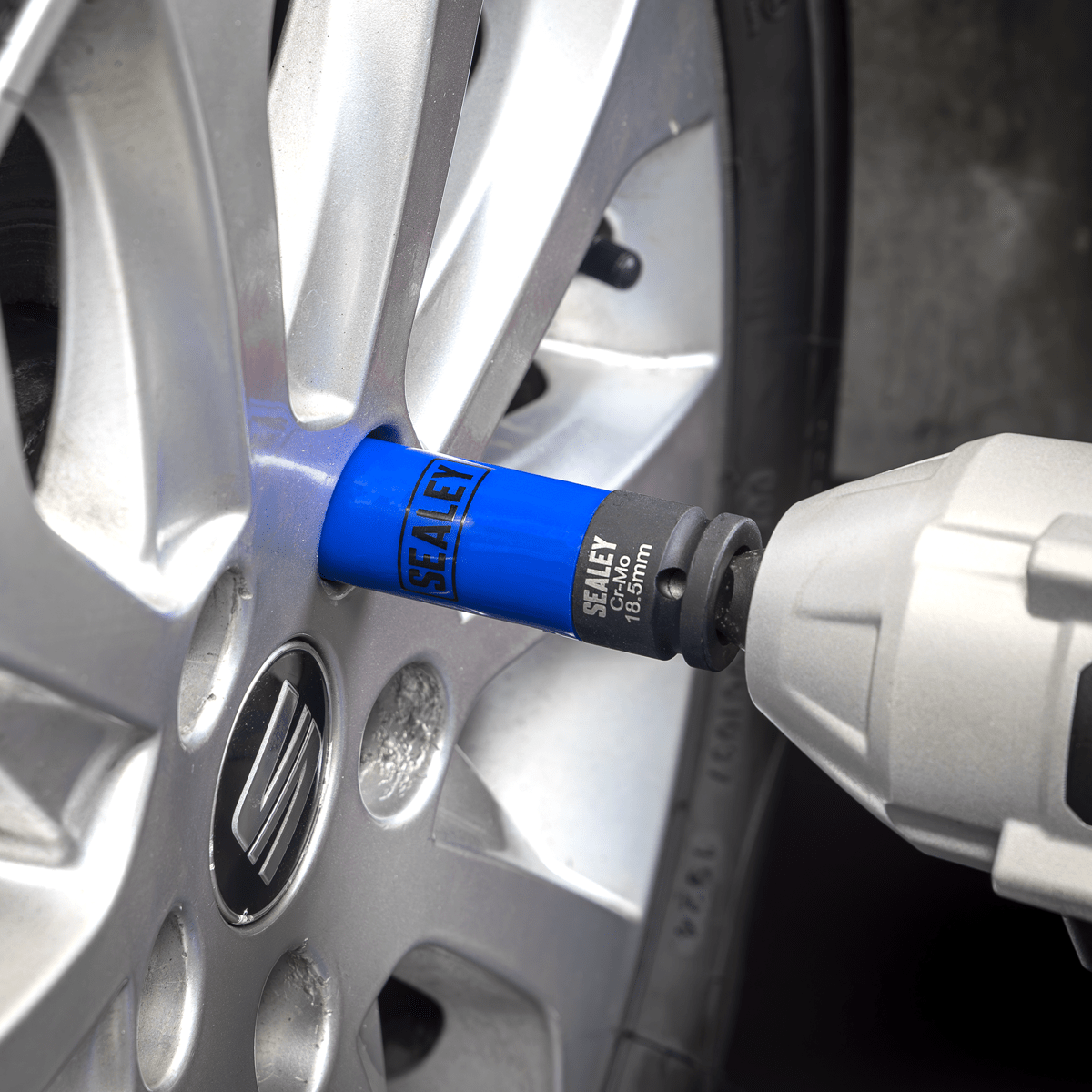 Sealey SX01819 Alloy Wheel Impact Socket Set 1/2"Sq Drive 2pc - SX01819 - Sealey Tools UK - Trade Counter Direct