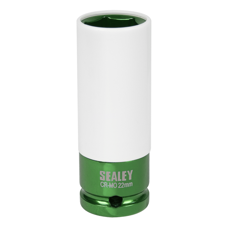 Sealey SX03022 Alloy Wheel Impact Socket 1/2"Sq Drive 22mm - SX03022 - Sealey Tools UK - Trade Counter Direct