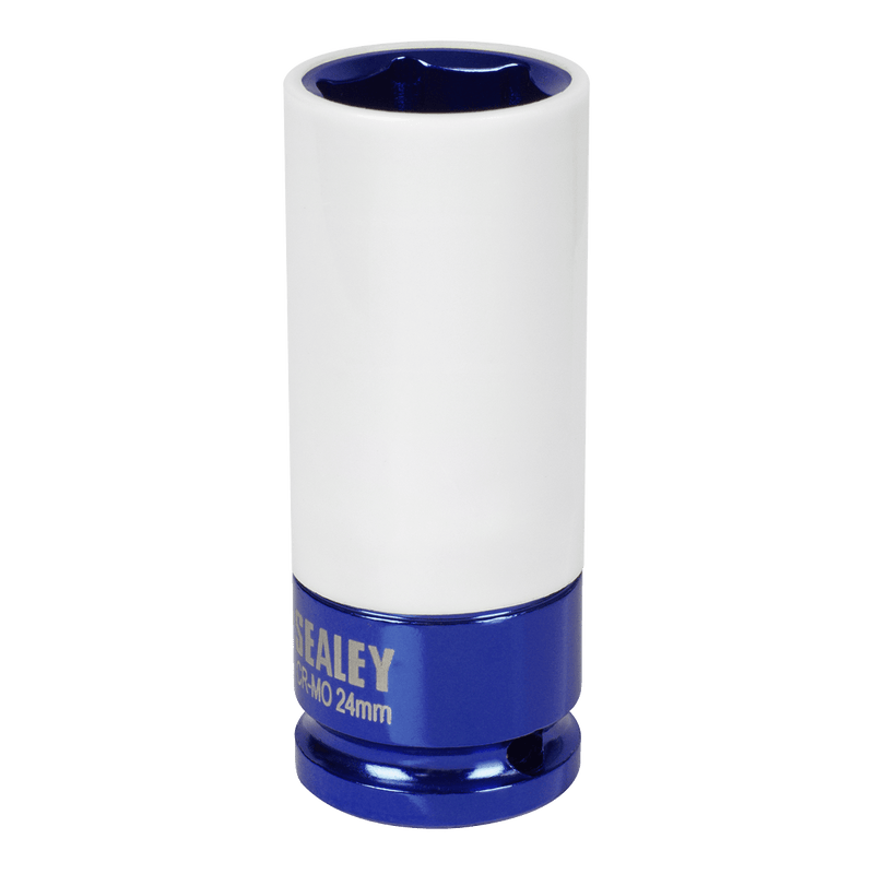 Sealey SX03024 Alloy Wheel Impact Socket 1/2"Sq Drive 24mm - SX03024 - Sealey Tools UK - Trade Counter Direct