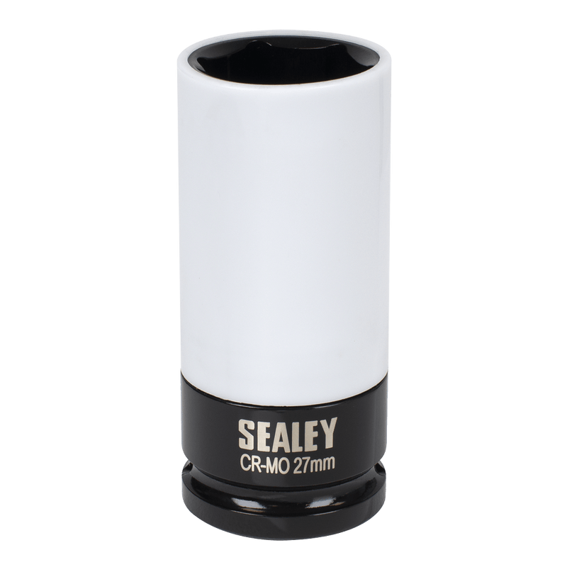 Sealey SX03027 Alloy Wheel Impact Socket 1/2"Sq Drive 27mm - SX03027 - Sealey Tools UK - Trade Counter Direct