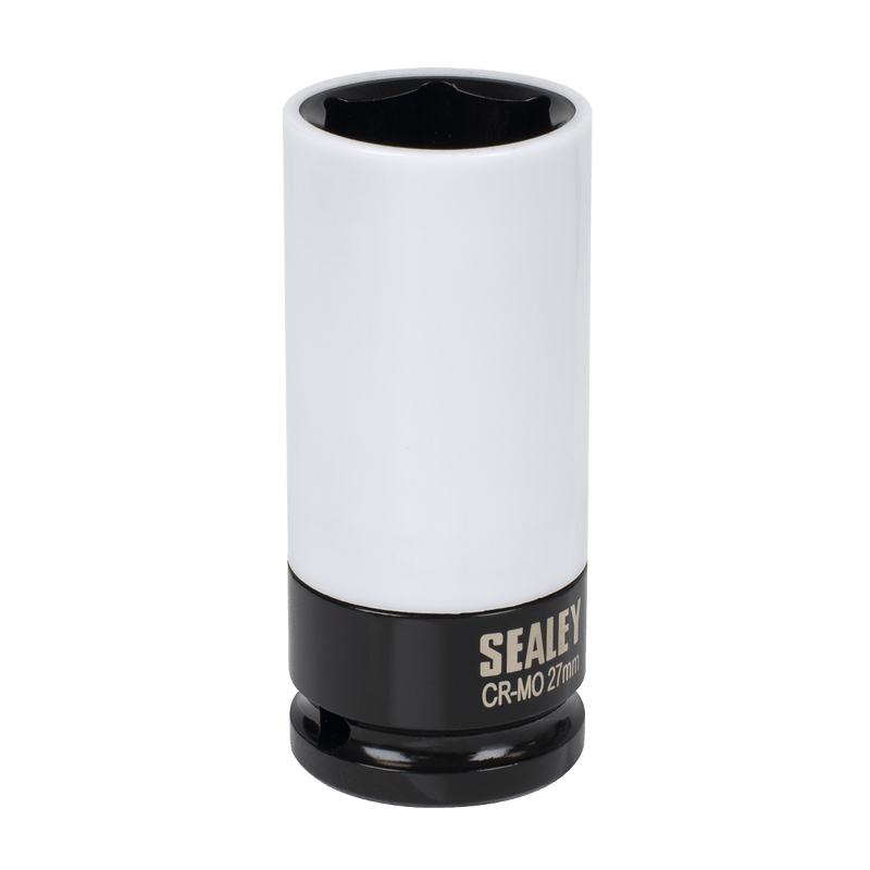 Sealey SX03027 Alloy Wheel Impact Socket 1/2"Sq Drive 27mm - SX03027 - Sealey Tools UK - Trade Counter Direct