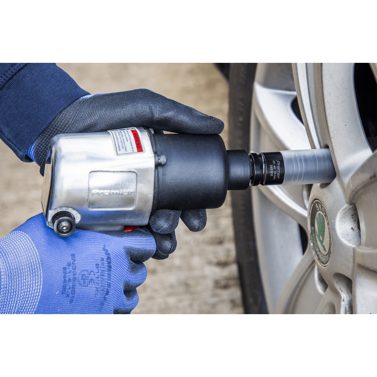 Sealey SX039 Premier Alloy Wheel Ultra-Power Impact Socket Set 1/2"Sq Drive 3pc - SX039 - Sealey Tools UK - Trade Counter Direct