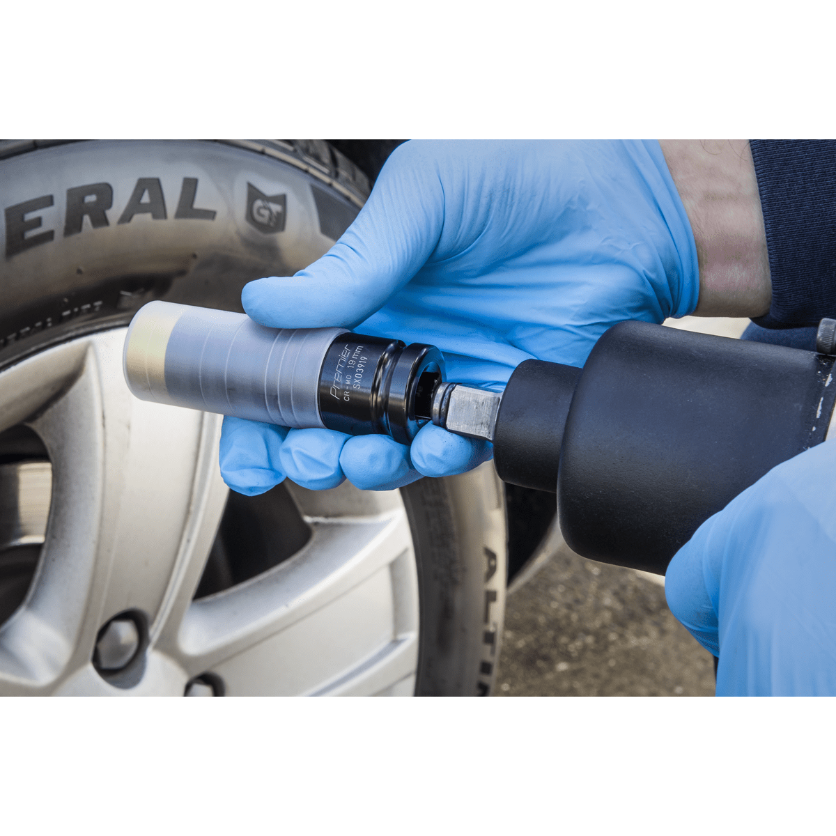 Sealey SX03919 Premier Alloy Wheel Ultra-Power Impact Socket 1/2"Sq Drive 19mm - SX03919 - Sealey Tools UK - Trade Counter Direct