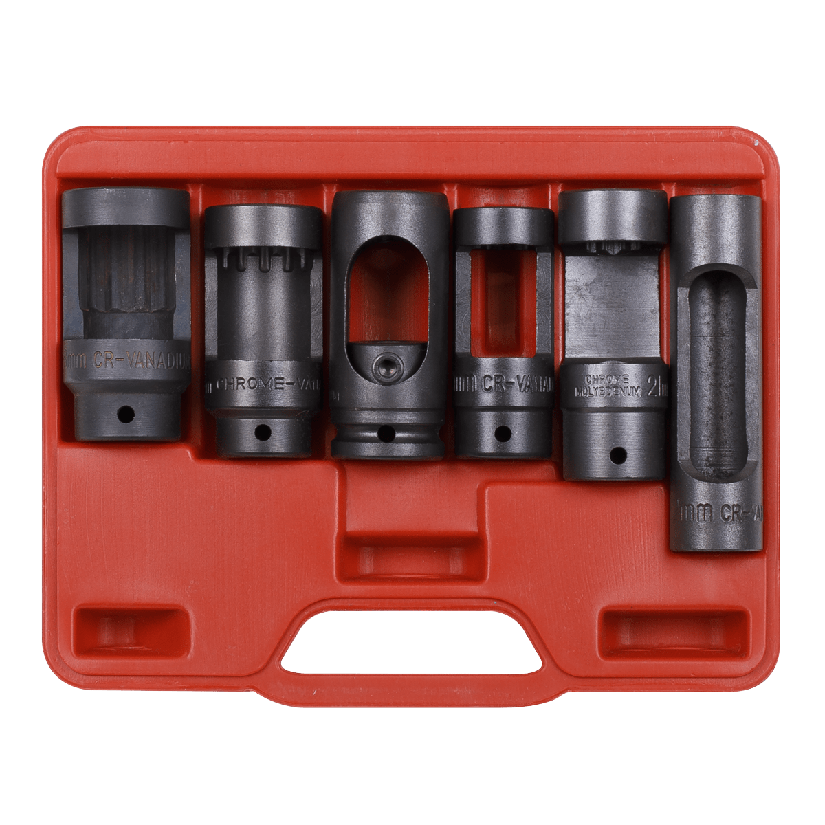 Sealey SX0401 Diesel Injector Window Socket Set 1/2"Sq Drive 6pc - SX0401 - Sealey Tools UK - Trade Counter Direct
